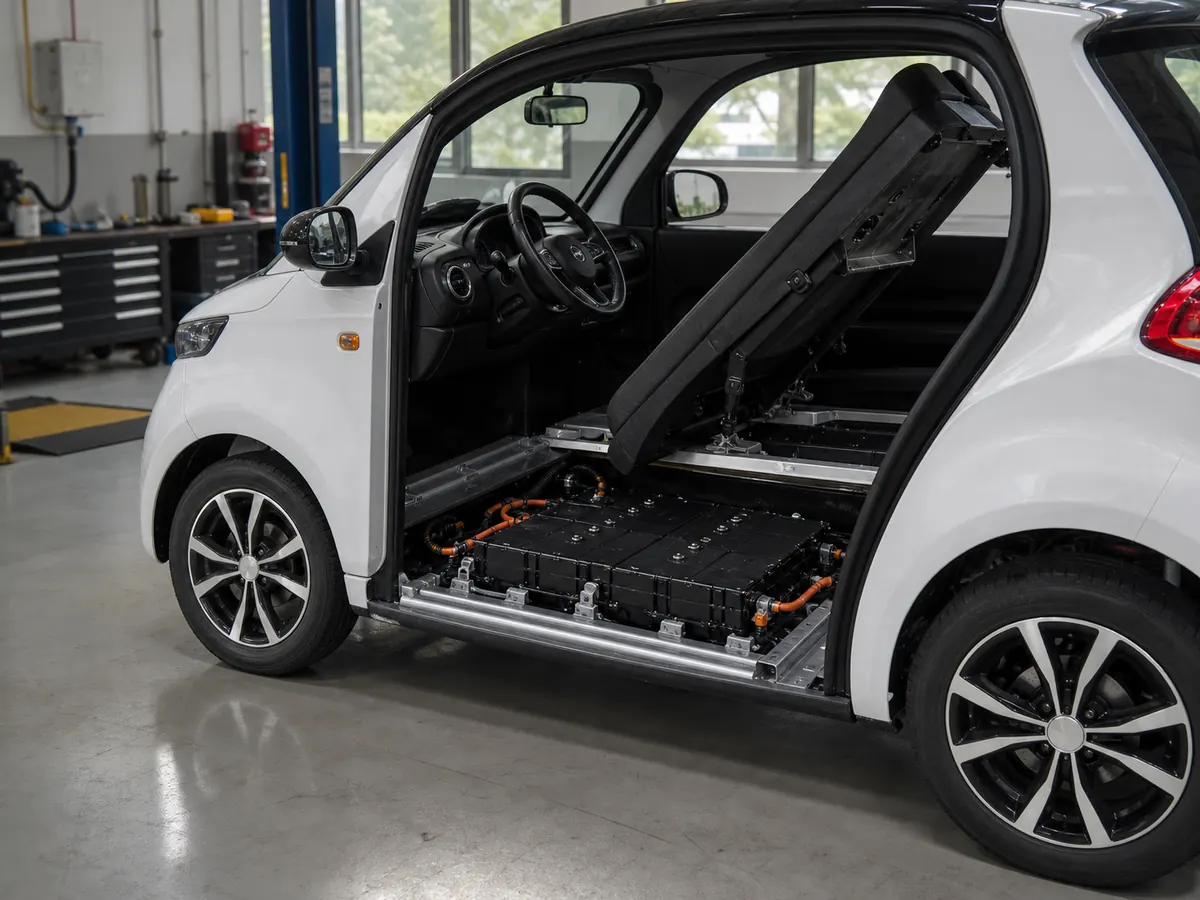 Low-speed electric vehicle lithium battery solution